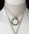 Durable leather collar handmade by Ecuadorian artisans